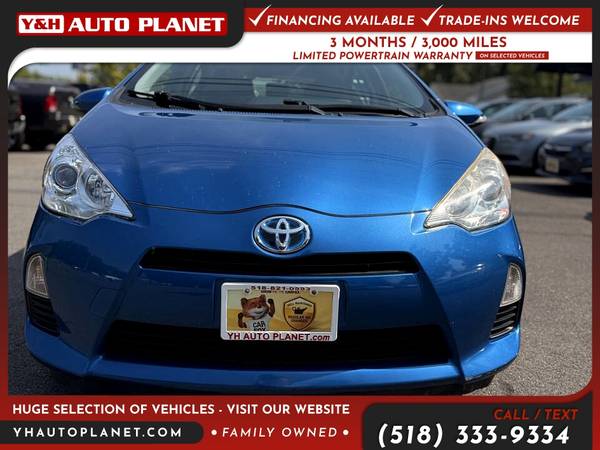 $175/mo - 2012 Toyota Prius c TwoHatchback - $8,500 (324 Columbia Turnpike Rensselaer NY 12144)63478011497857122