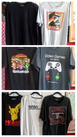 MEN'S SIZE XL -2XL T-SHIRT BUNDLE ALL FOR $10 1