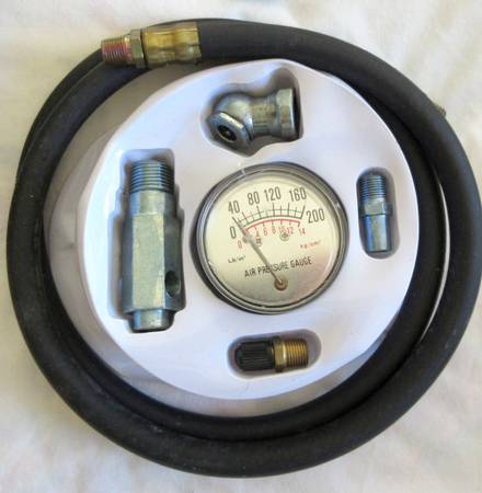 AC Freon Tank Conversion Kit 30214: Air Gauge, Safety Valve,Fill Valve 1