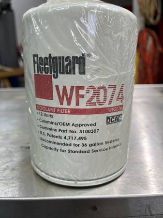 WF2074 FLEETGUARD-CUMMINS 1