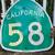 VTG- California 58 Sign 4 thumbnail