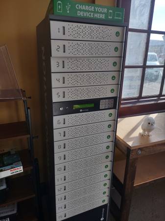 Laptop Tablet Phone Charging Locker Tower set custom unlock codes 1