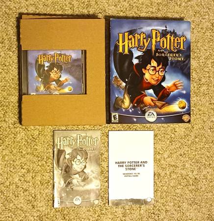 2001 Harry Potter and the Sorcerer's Stone EA Games Original Computer 1