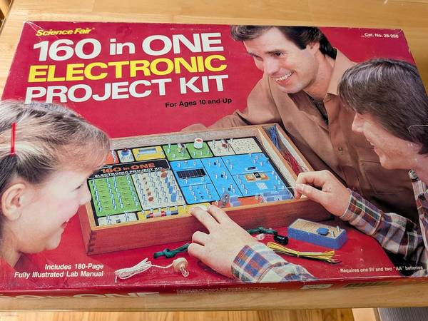 Science Fair 160 In 1 Electric Project Kit 1