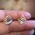 Brand New in Box 14K Yellow Gold Earring with a safe Clasp 2 thumbnail