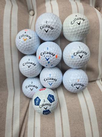 10 Callaway golf balls 1