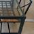 Chairs - 2 metal with wicker seats 1 thumbnail