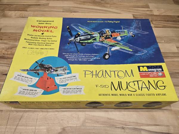 Monogram Phantom Mustang Model 1