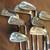 Golf Clubs Irons with Small Blue Carry Bag 11 thumbnail