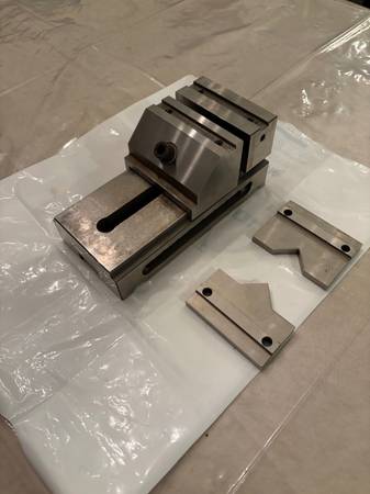 Precise High-Precision Toolmaker’s Screwless Vise – 3.5" Jaw Width, 4 1