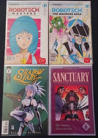 Anime Comic Book Lot 1