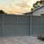 Louvered Metal Fence Panels (6ftH x 6ftW) Black, Basalt Grey or Brown 19 thumbnail