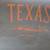 Vintage Texas Black and Orange Poster 4 thumbnail
