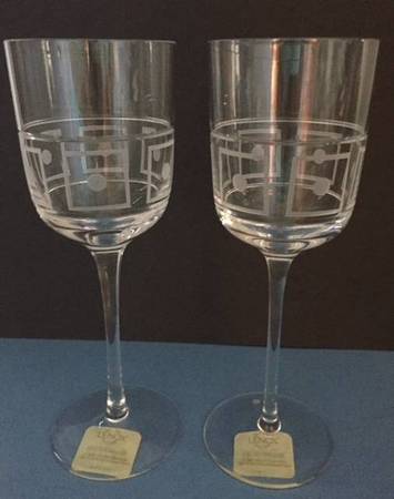 LENOX CRYSTAL STEMWARE 1