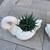 2 cute small swan planters with succulents 2 thumbnail