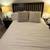 Solid Wood Queen Bed Frame + Nightstand (Espresso Brown) 7 thumbnail