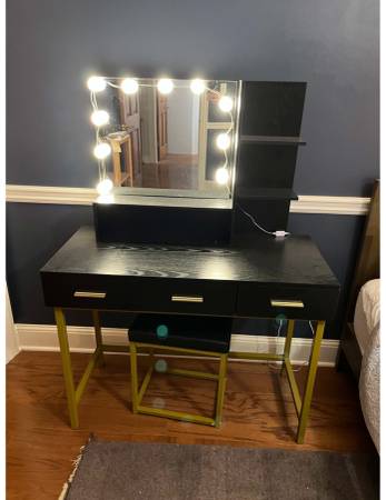 Beautiful Black Vanity 1