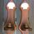 Wood heart/seashell candle holder sconce set of 2 5 thumbnail