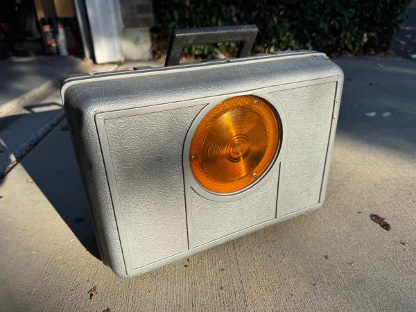 Auto tire inflator and emergency kit in case 1