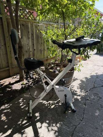 fitdesk stationary exercise bike/work desk 1