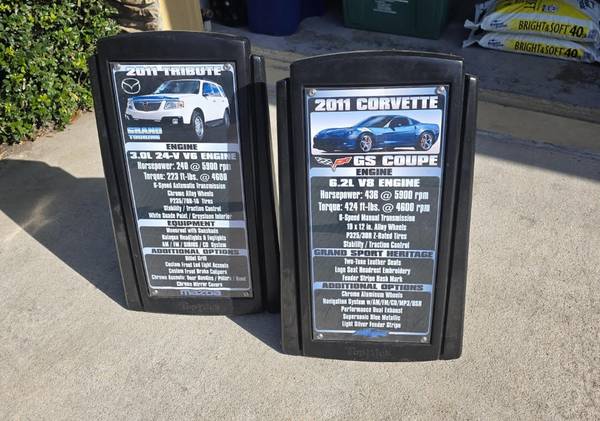 Car Show Standup Billboards 1