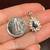 14K White Gold Pendant with Natural Sapphire & Natural Diamonds Stones 4 thumbnail