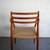 Vintage JL Moller #62 armchairs with cord seats - two available 8 thumbnail