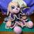 Handmade Peach Crocheted Bunny Rabbit plushie 1 thumbnail