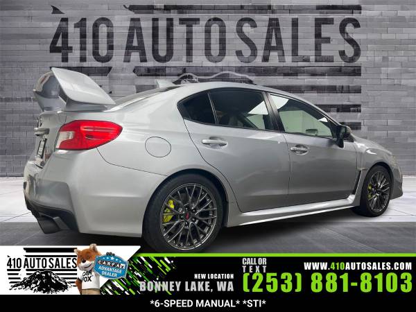 2018 Subaru WRX STI - $21,950 (Bonney Lake, WA)63624422402305122