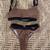 Women’s Swim Suit - 2 Piece Bikini - Brown & Black - Size Medium - NEW 1 thumbnail