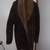 Men's Shearling Winter 3/4 Coat Brown 1 thumbnail