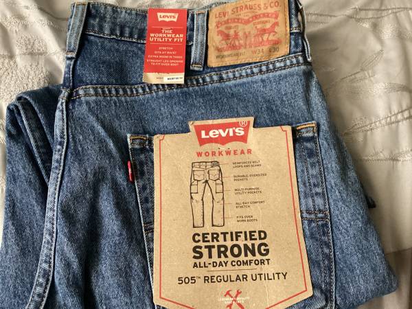 Levi’s 505 utility jeans 1