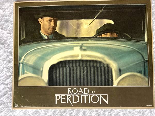 Original ROAD TO PERDITION (2002) 11 x 14" Lobby Card.  With Tom Hanks 1