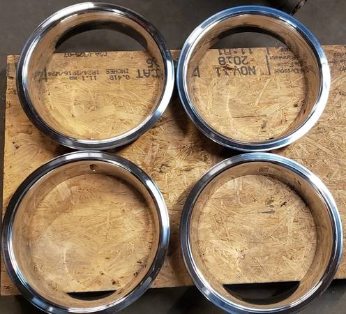 1969 1970 Chevelle Camaro Nova SS 14x7 Trim Rings Cutlass 442 1