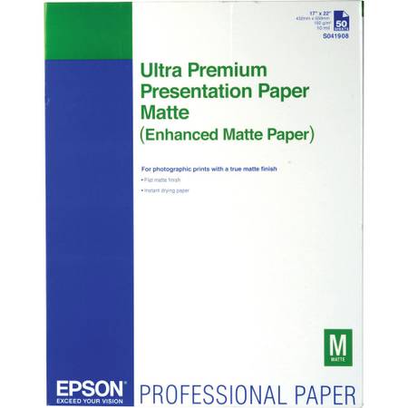 Epson Ultra Premium Presentation Paper 17x22 1