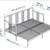 IKEA FYRESDAL bed frame and two Spring Twin mattresses 1 thumbnail