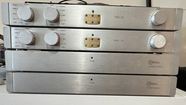 Rare Krell Audio System Class A KRS-1A KRSP Reference Pre-amp 1