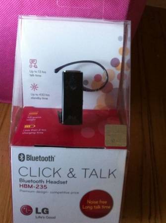 LG Electronics HBM-235 Bluetooth Headset 1