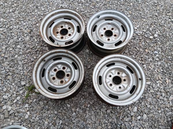 14 x 7... Y J Camaro  Rally Wheels 1