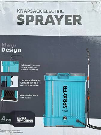 Knacksap Electric Sprayer 4 Gallon 1