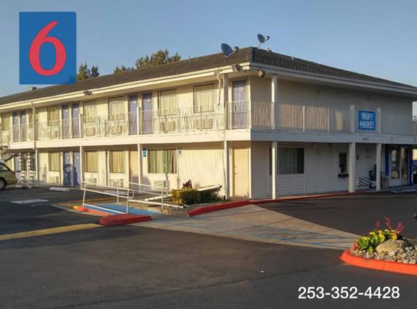 $599 / 1br - NEW LOW WEEKLY RATE! Great Loc + Cable TV, Pool, WiFi, Kids Stay Free (Tacoma South)63890096286083120