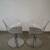 Pair of Lucite Swivel Adjustable Arm Chairs 14 thumbnail