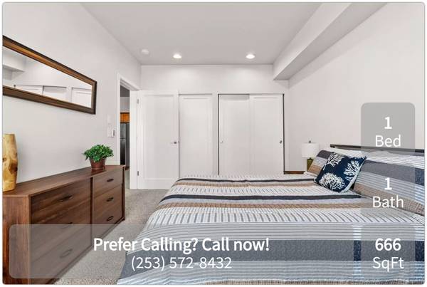 Unleash boundless possibilities: Your dream 1 BR is just a call away. 1
