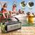 W-KING D8 Portable Bluetooth Speaker, Loud 90W Peak / 50W RMS, Green 3 thumbnail