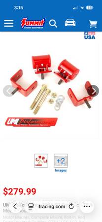 UMI Performance Motor Mounts 1