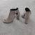 Stuart Weitzman suede ankle booties 7 1/2 med 2 3/4" heel 2 thumbnail