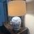 Blue and White Porcelain Lamp –  Beautiful blue and white hand-painted porcela 1 thumbnail