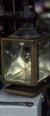 Antique railroad light 1