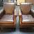 Brown Leather Armchairs (Pair) 1 thumbnail