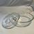 VINTAGE "GLASSBAKE USA" 3-QUART CLEAR CASSEROLE DISH WITH LID J2605 2 thumbnail